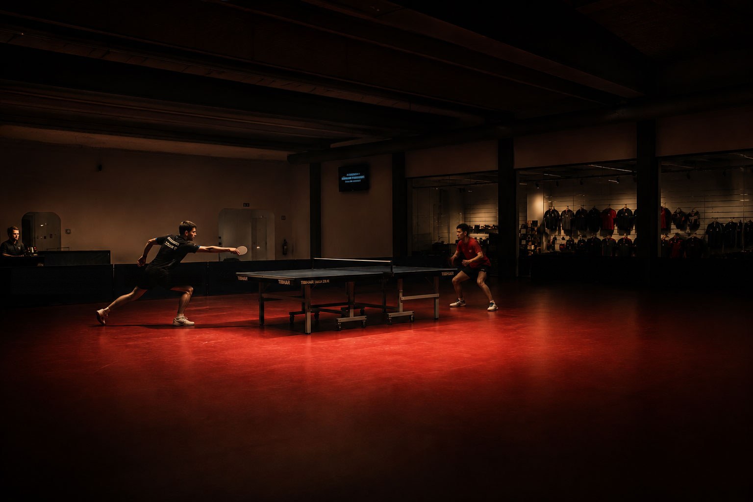 Groepen die tafeltennissen bij QLT